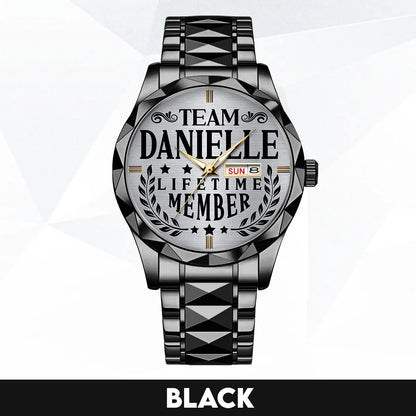 DANIELLE 13K1-437 Luxury Alloy-Men Watch, Personalized Premium Gift for Anniversary