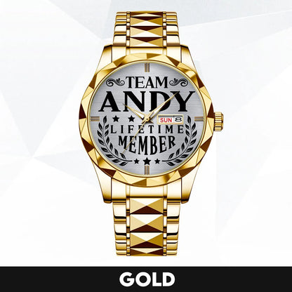 ANDY 13K1-437 Luxury Alloy-Men Watch, Personalized Premium Gift for Anniversary