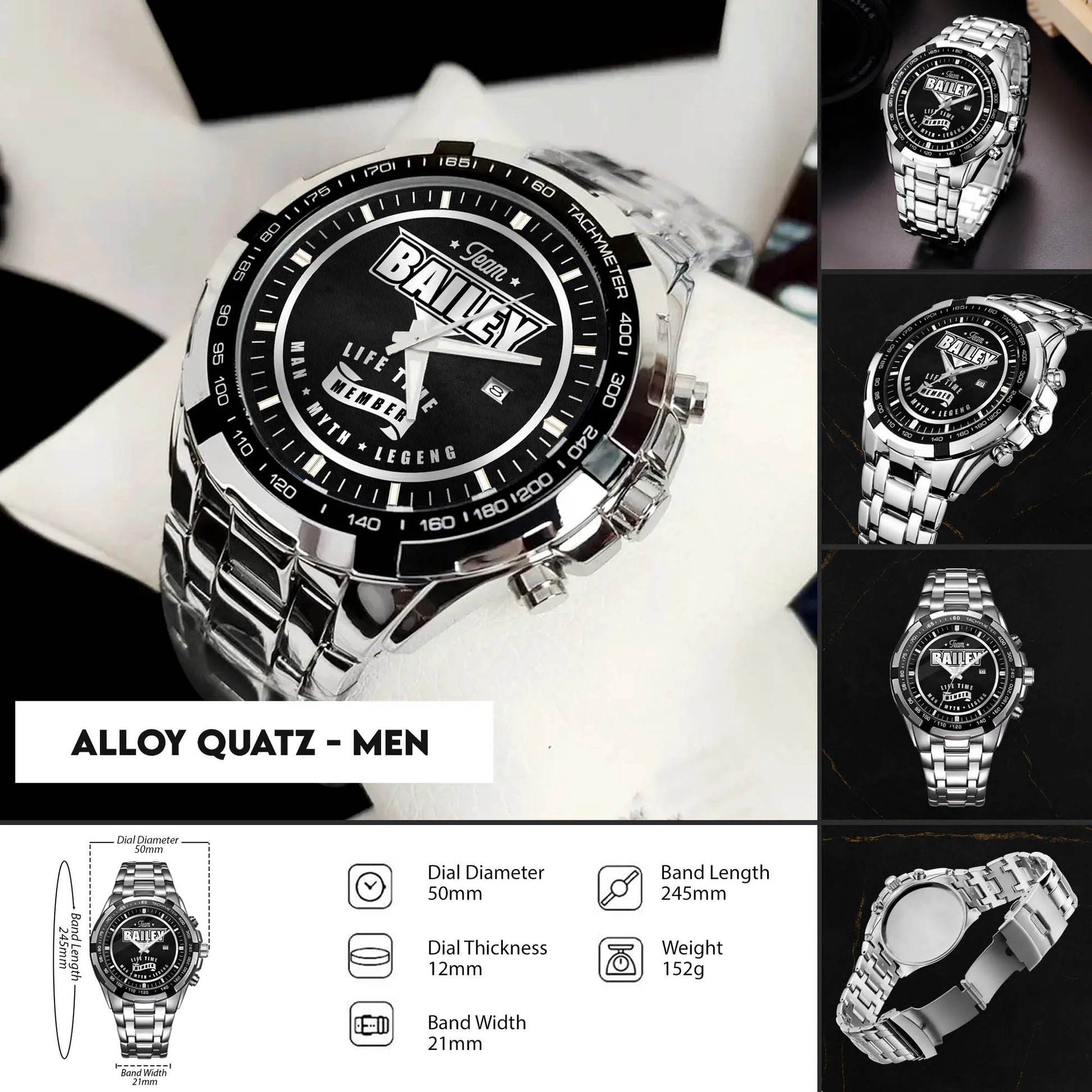 Alloy Quartz - Men