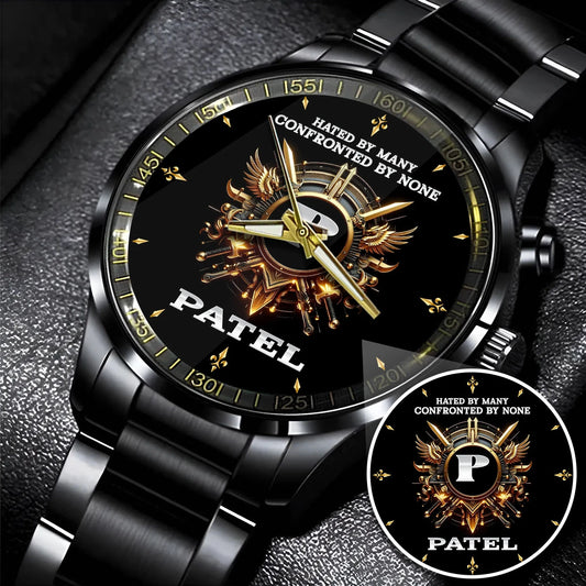 Hated By Many Confronted By None Sword Watch PATEL M1-W13