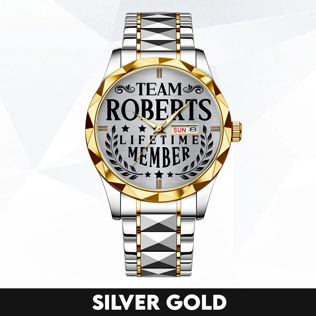 ROBERTS 13K1-437 Luxury Alloy-Men Watch, Personalized Premium Gift for Anniversary
