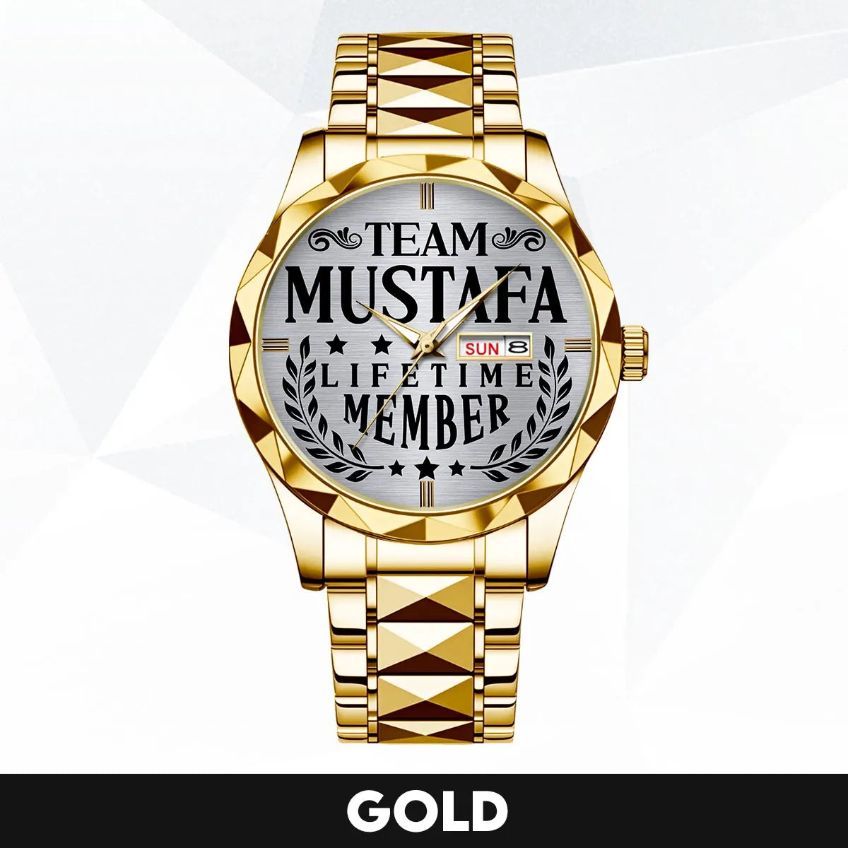 MUSTAFA 13K1-437 Luxury Alloy-Men Watch, Personalized Premium Gift for Anniversary