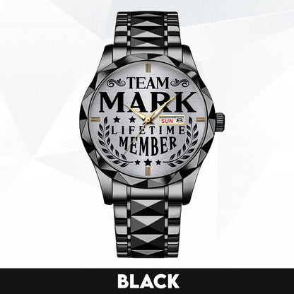 MARK 13K1-437 Luxury Alloy-Men Watch, Personalized Premium Gift for Anniversary