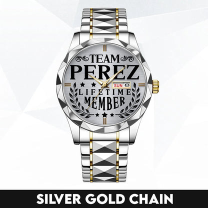 PEREZ 13K1-437 Luxury Alloy-Men Watch, Personalized Premium Gift for Anniversary