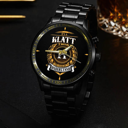 KLATT 13K18-434 Personalized Watch, Premium Gift for Anniversary