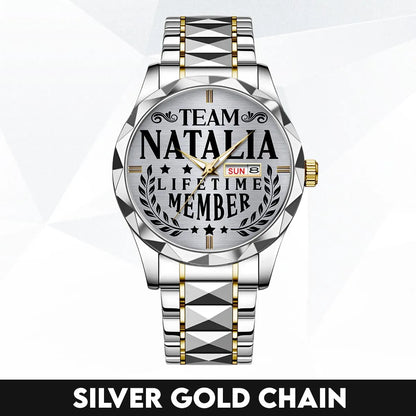NATALIA 13K1-437 Luxury Alloy-Men Watch, Personalized Premium Gift for Anniversary