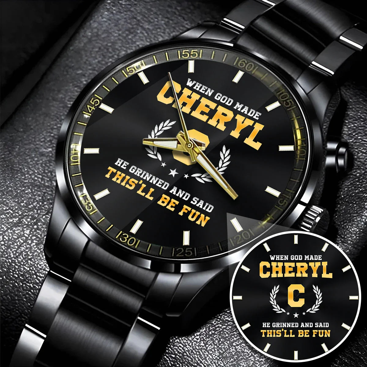 When God Made He Grinned And Said This'll Be Fun Watch CHERYL M1-W7
