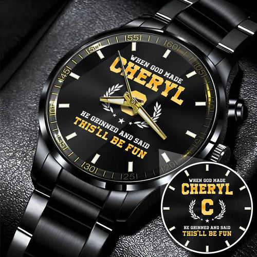 When God Made He Grinned And Said This'll Be Fun Watch CHERYL M1-W7
