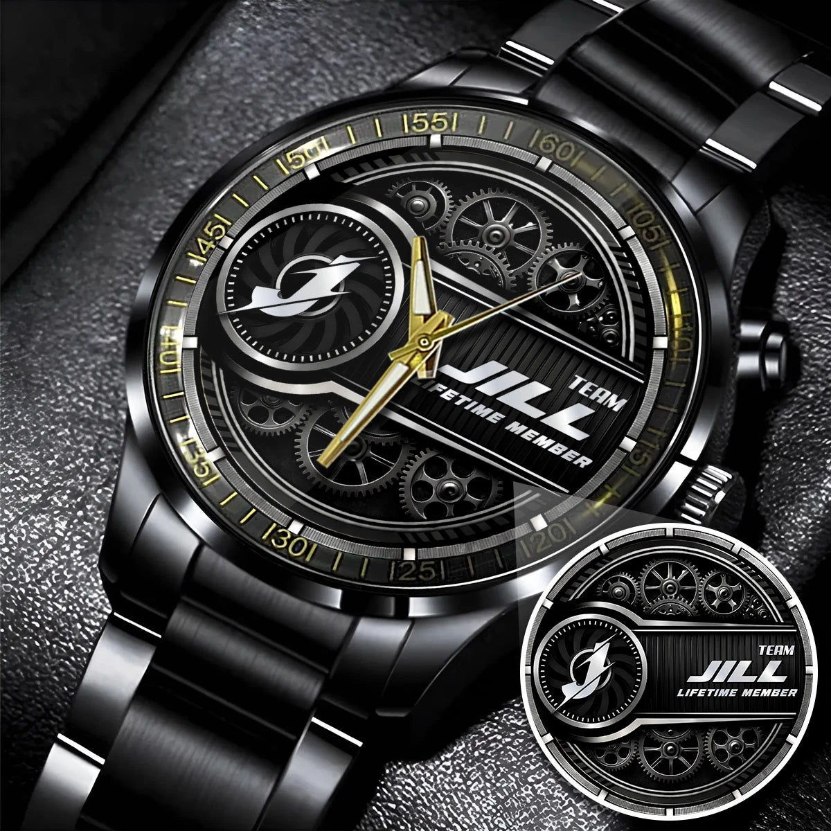JILL 13K1-441 Personalized Watch, Premium Gift for Anniversary