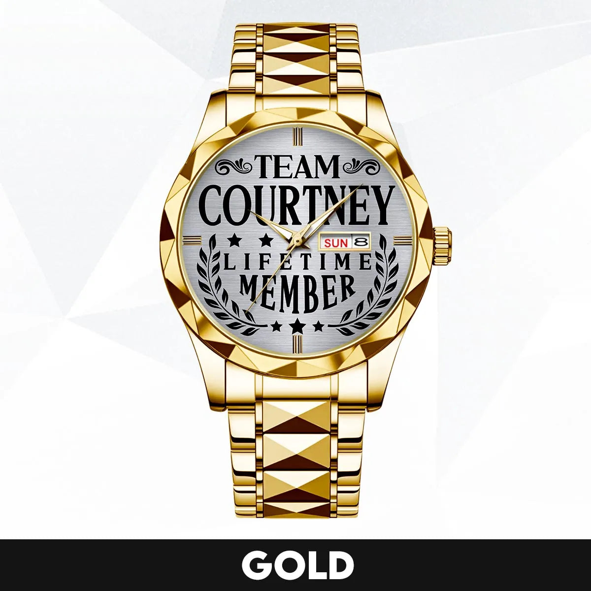 COURTNEY 13K1-437 Luxury Alloy-Men Watch, Personalized Premium Gift for Anniversary