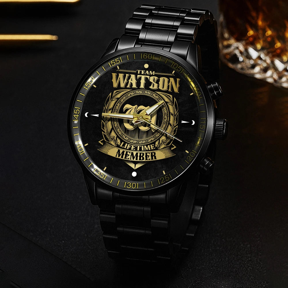 WATSON 13K1-444 Personalized Watch, Premium Gift for Anniversary