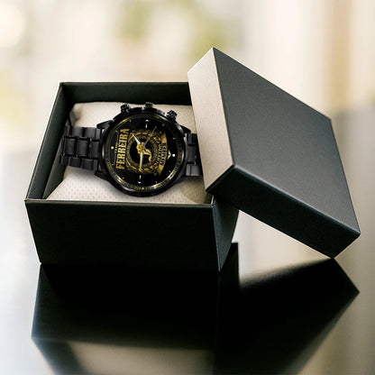 FERREIRA 13K1-444 Personalized Watch, Premium Gift for Anniversary