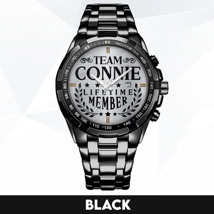 CONNIE 13K1-437 Alloy-Quatz-Men Watch, Personalized Premium Gift for Anniversary