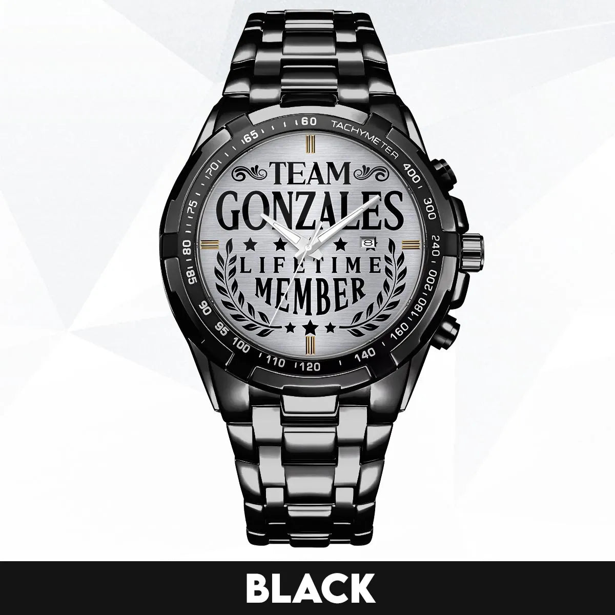 GONZALES 13K1-437 Alloy-Quatz-Men Watch, Personalized Premium Gift for Anniversary