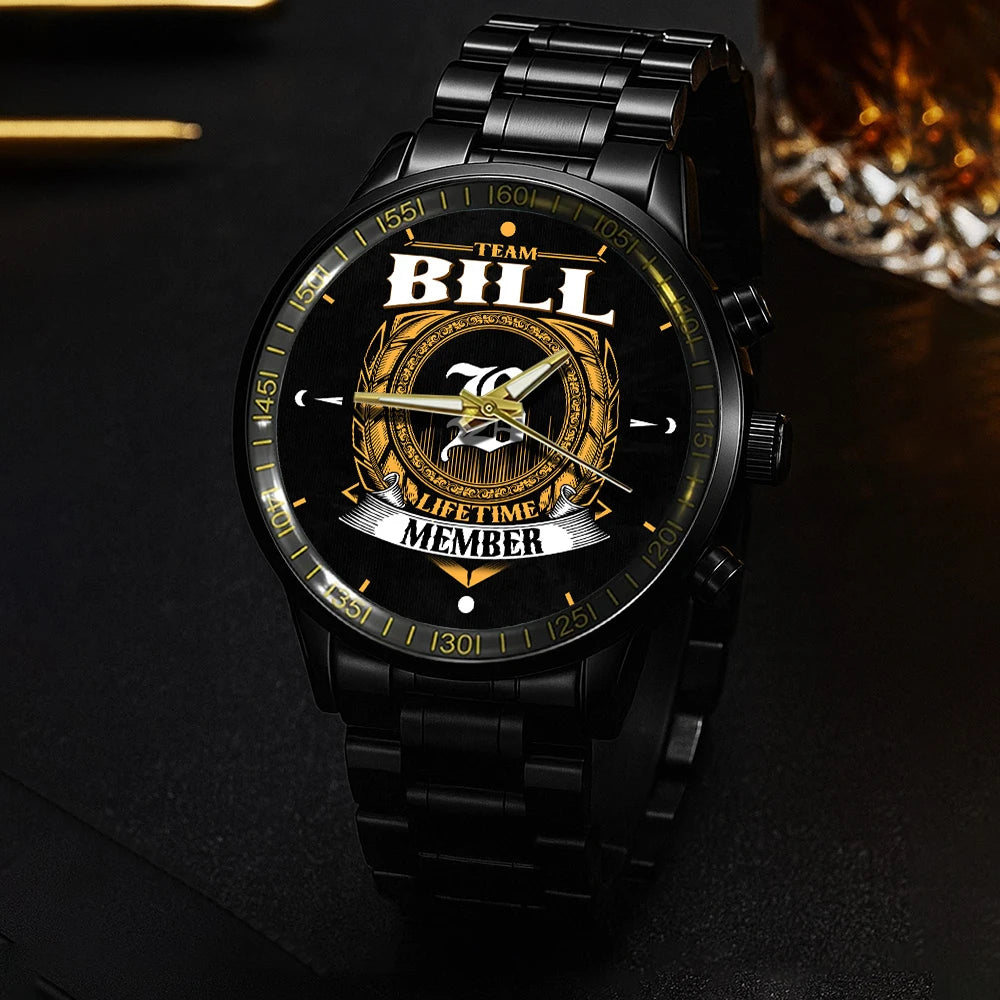 BILL 13K1-445 Personalized Watch, Premium Gift for Anniversary