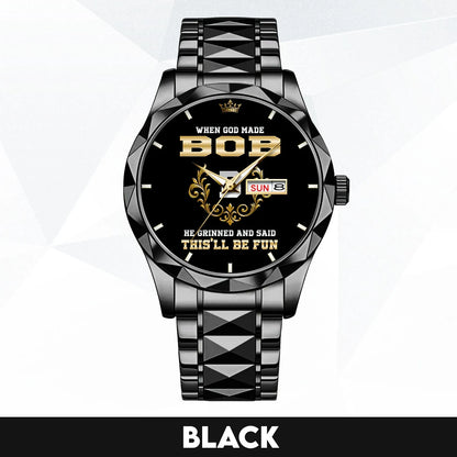 God Made Your Name Royal Watch BOB M1-W14