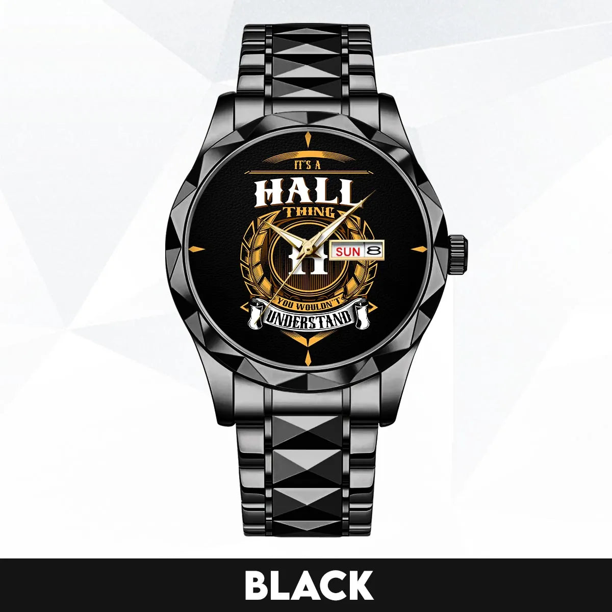 HALL 13K1-434 Luxury Alloy-Men Watch, Personalized Premium Gift for Anniversary