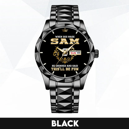 God Made Your Name Royal Watch SAM M1-W14