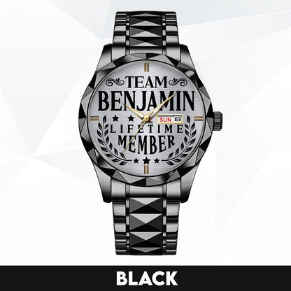 BENJAMIN 13K1-437 Luxury Alloy-Men Watch, Personalized Premium Gift for Anniversary