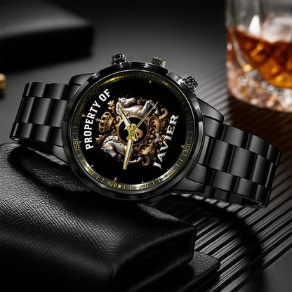 Property Of Your Name Horses Watch JAVIER M1-W17