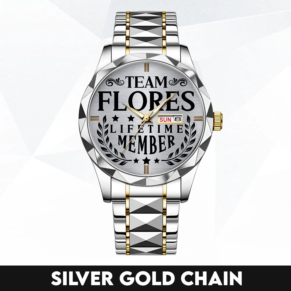 FLORES 13K1-437 Luxury Alloy-Men Watch, Personalized Premium Gift for Anniversary
