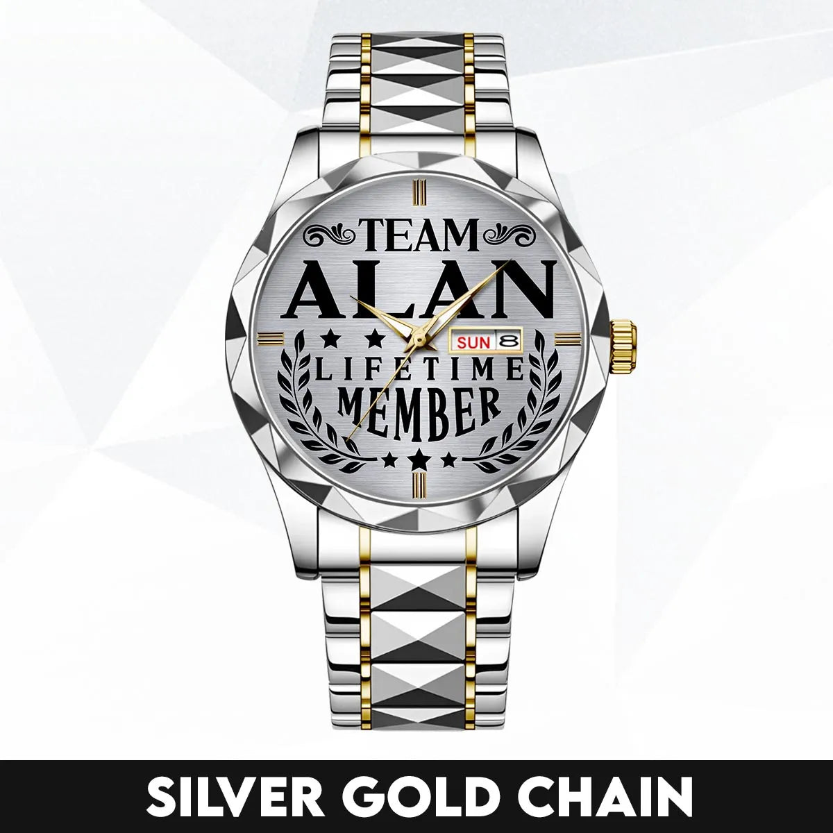 ALAN 13K1-437 Luxury Alloy-Men Watch, Personalized Premium Gift for Anniversary