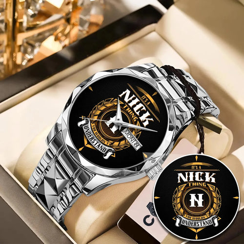 NICK 13K1-434 Luxury Alloy-Men Watch, Personalized Premium Gift for Anniversary