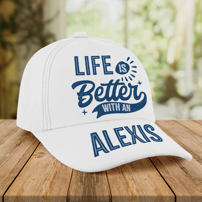 ALEXIS 13K1-116 Personalized Name Cap Limited Edition