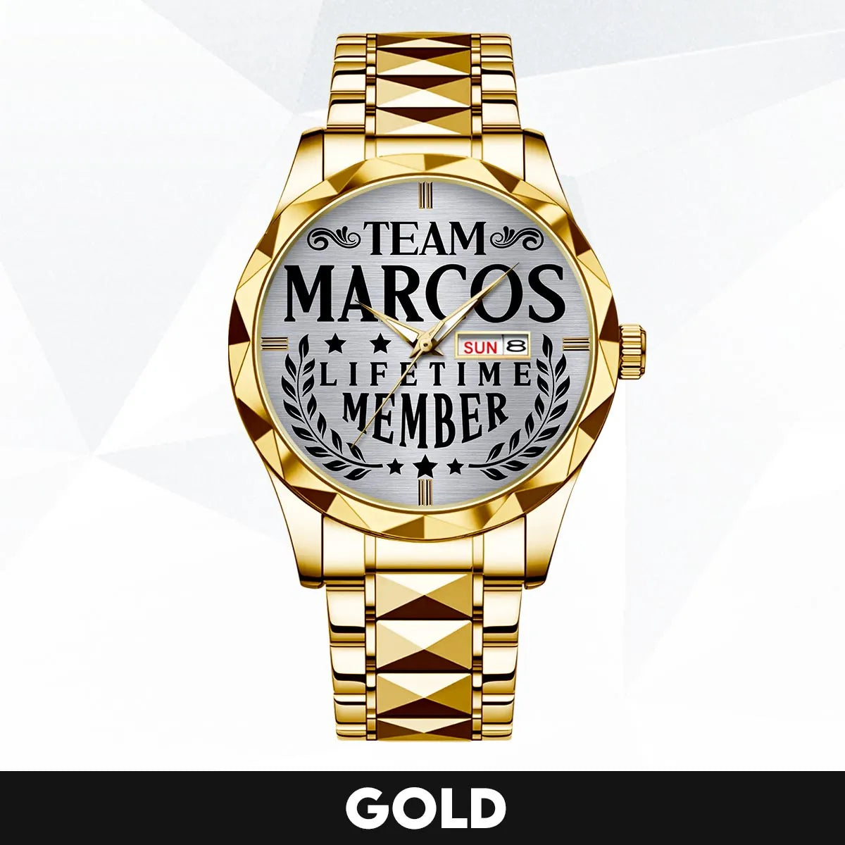 MARCOS 13K1-437 Luxury Alloy-Men Watch, Personalized Premium Gift for Anniversary