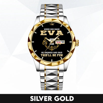 God Made Your Name Royal Watch EVA M1-W14
