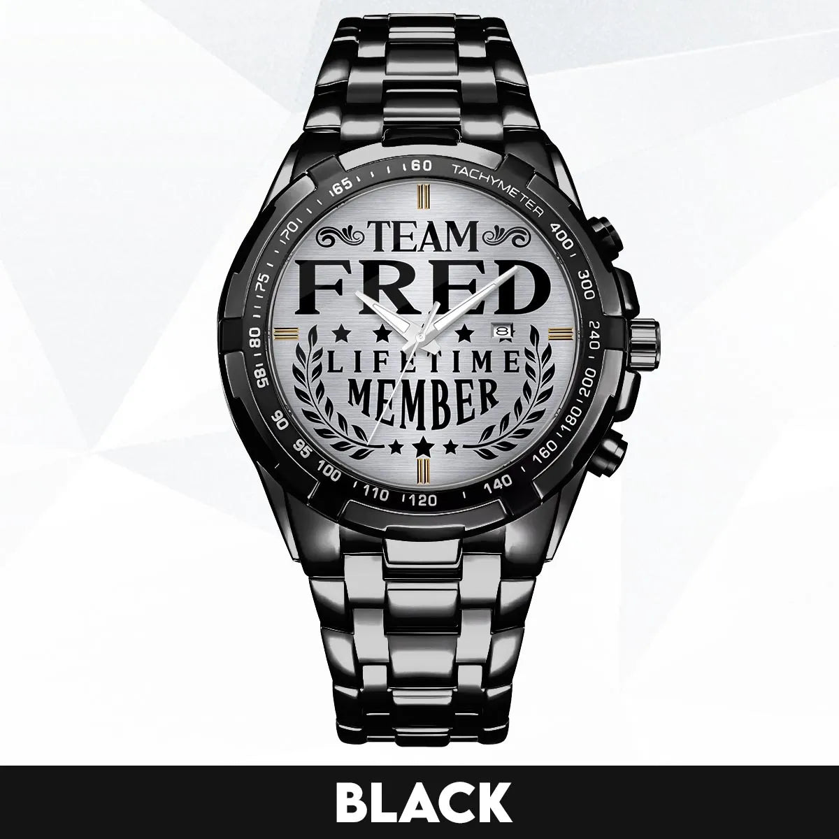 FRED 13K1-437 Alloy-Quatz-Men Watch, Personalized Premium Gift for Anniversary