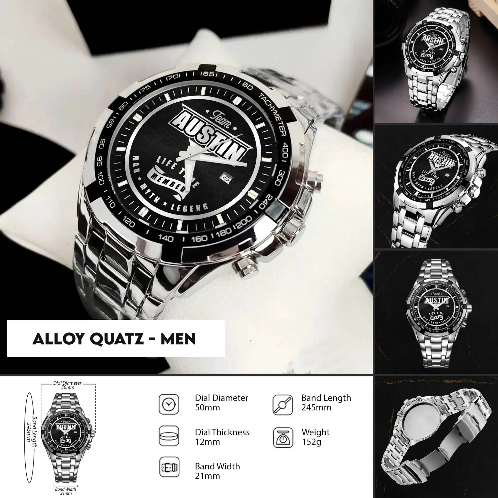 Alloy Quartz - Men