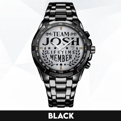 JOSH 13K1-437 Alloy-Quatz-Men Watch, Personalized Premium Gift for Anniversary