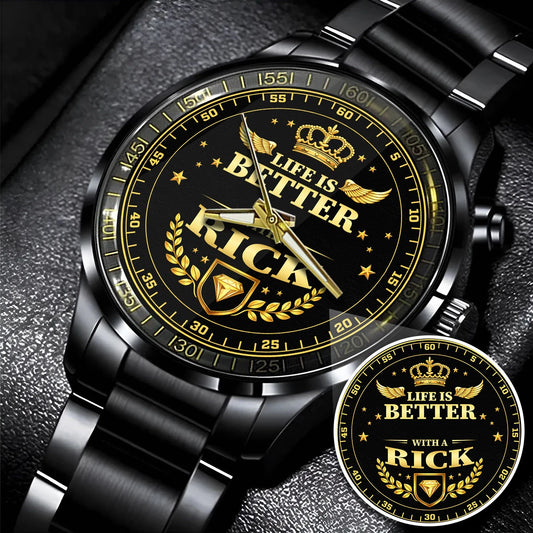 RICK 13K1-442 Personalized Watch, Premium Gift for Anniversary