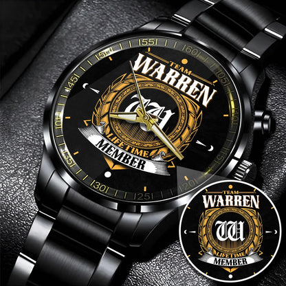WARREN 13K1-445 Personalized Watch, Premium Gift for Anniversary