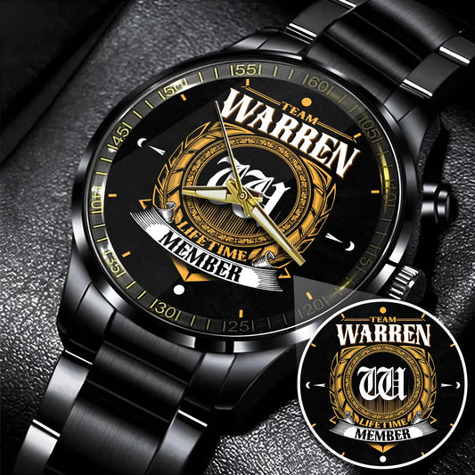 WARREN 13K1-445 Personalized Watch, Premium Gift for Anniversary