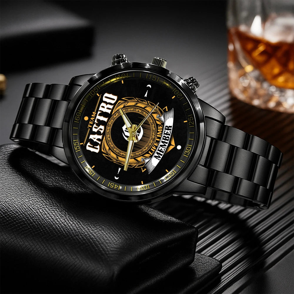 CASTRO 13K1-445 Personalized Watch, Premium Gift for Anniversary