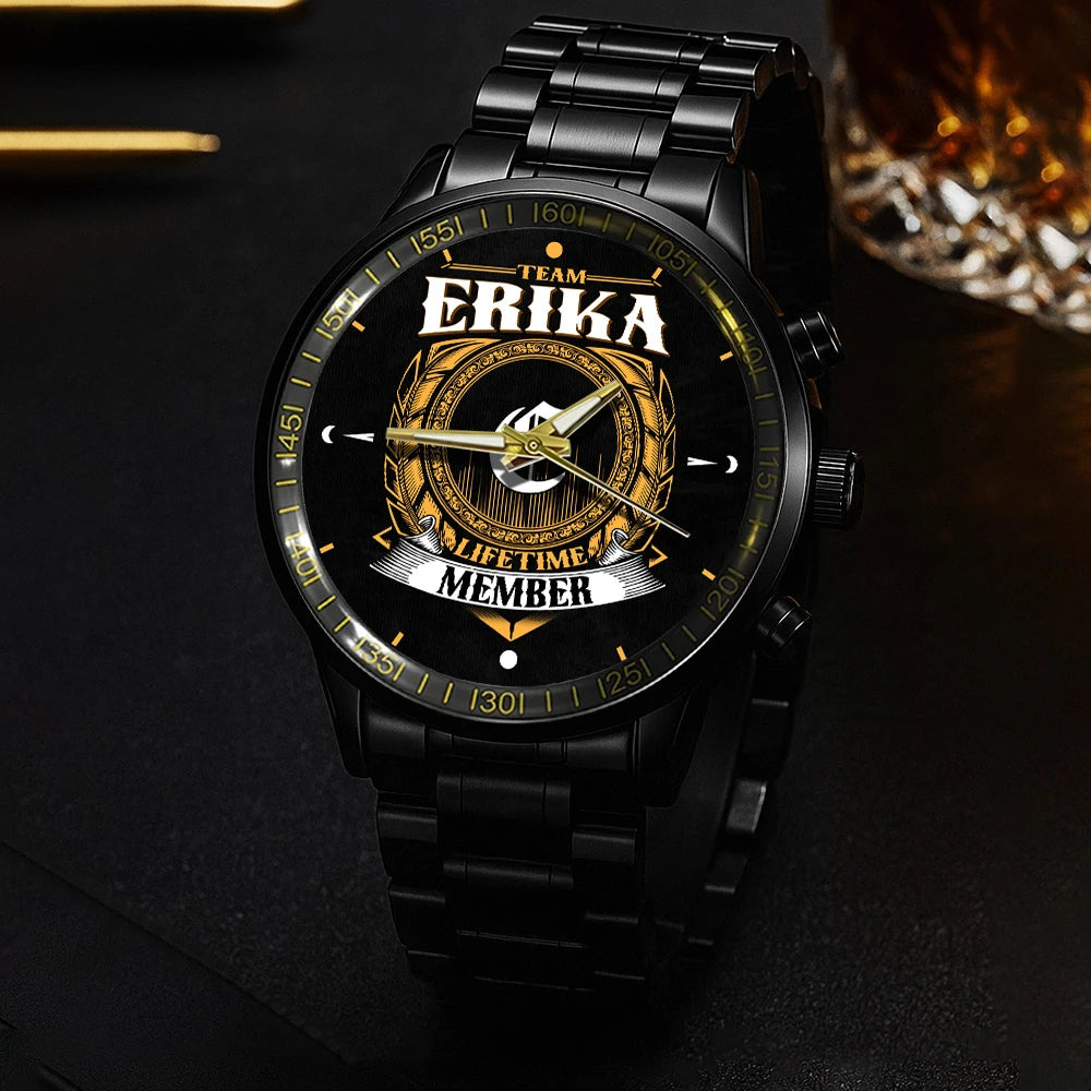 ERIKA 13K1-445 Personalized Watch, Premium Gift for Anniversary