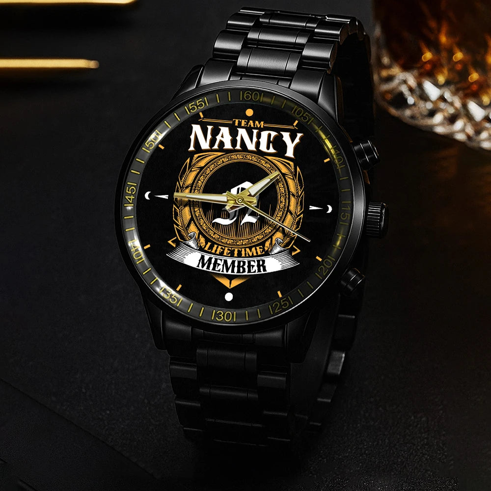 NANCY 13K1-445 Personalized Watch, Premium Gift for Anniversary