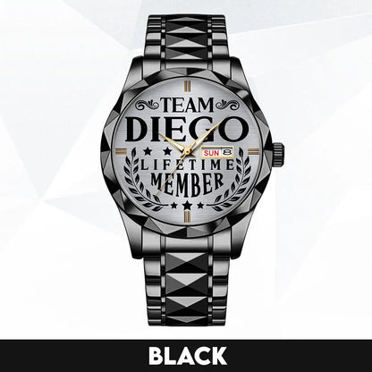 DIEGO 13K1-437 Luxury Alloy-Men Watch, Personalized Premium Gift for Anniversary