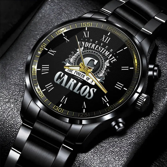 CARLOS 13K1-85 Personalized Watch, Premium Gift for Anniversary