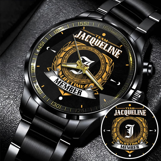 JACQUELINE 13K1-445 Personalized Watch, Premium Gift for Anniversary
