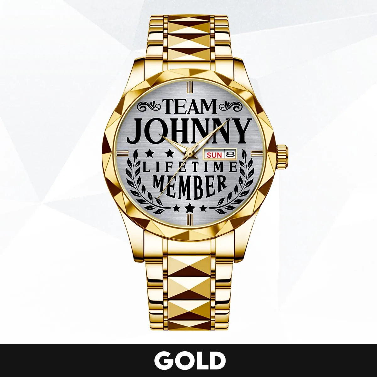 JOHNNY 13K1-437 Luxury Alloy-Men Watch, Personalized Premium Gift for Anniversary