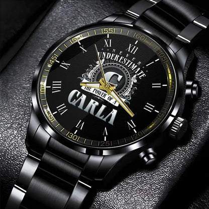 CARLA 13K1-85 Personalized Watch, Premium Gift for Anniversary