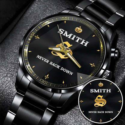 Never Back Down Halloween Pumpkin Watch SMITH M1-W20
