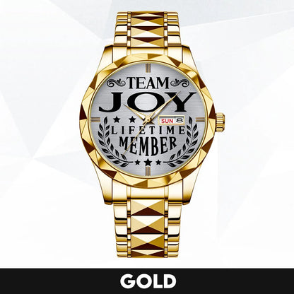 JOY 13K1-437 Luxury Alloy-Men Watch, Personalized Premium Gift for Anniversary