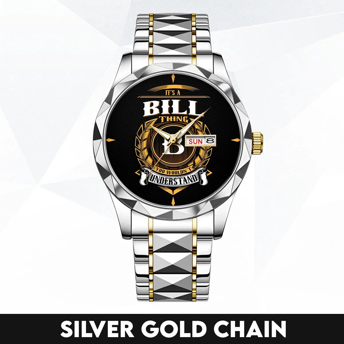 BILL 13K1-434 Luxury Alloy-Men Watch, Personalized Premium Gift for Anniversary