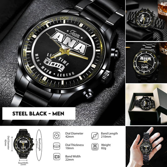 Steel Black - Men