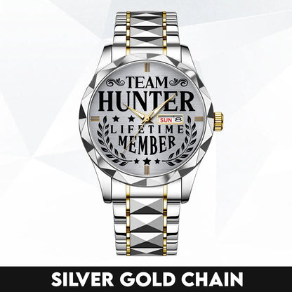 HUNTER 13K1-437 Luxury Alloy-Men Watch, Personalized Premium Gift for Anniversary
