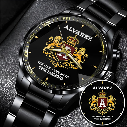 The Man The Myth Legend Royal Luxury Watch ALVAREZ M1-W21